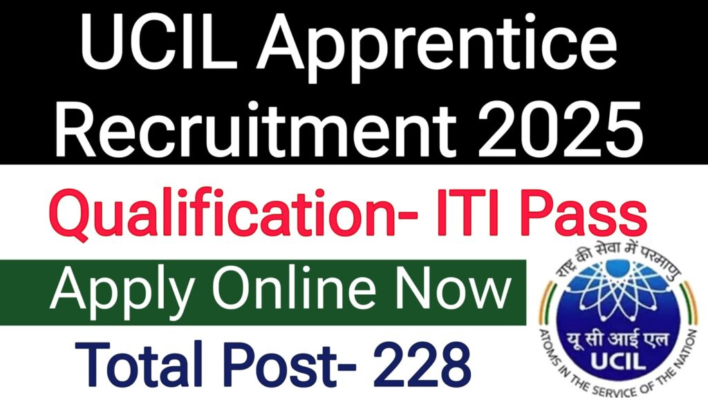 UCIL Apprentice Recruitment 2025