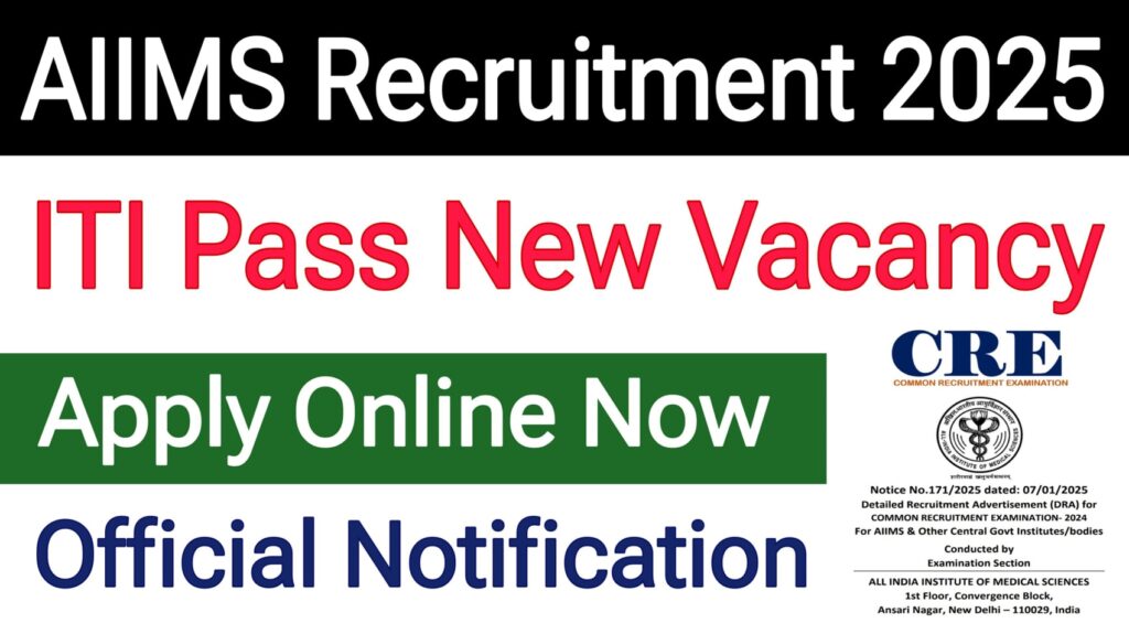 AIIMS Recruitment 2025