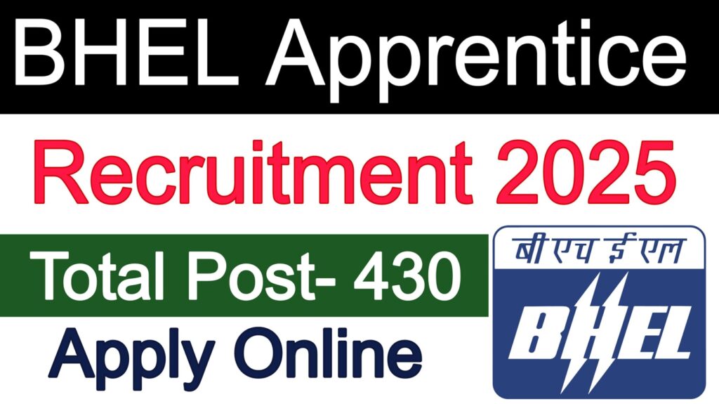 BHEL Trichy Apprentice Recruitment 2025