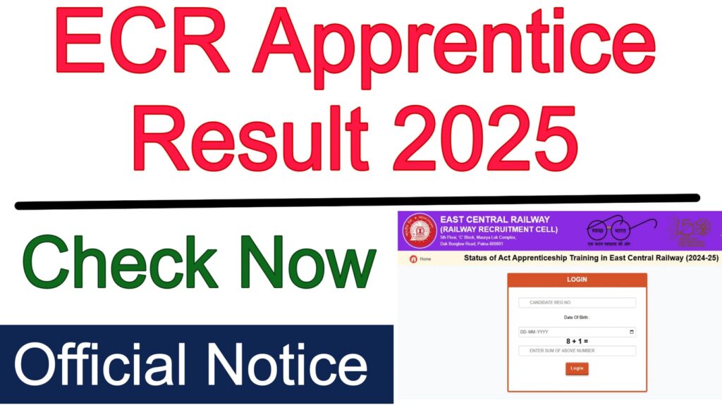 ECR Apprentice Result 2025