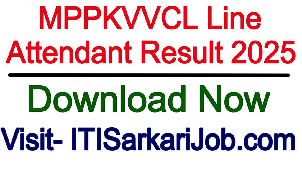 MPPKVVCL Line Attendant Result 2025