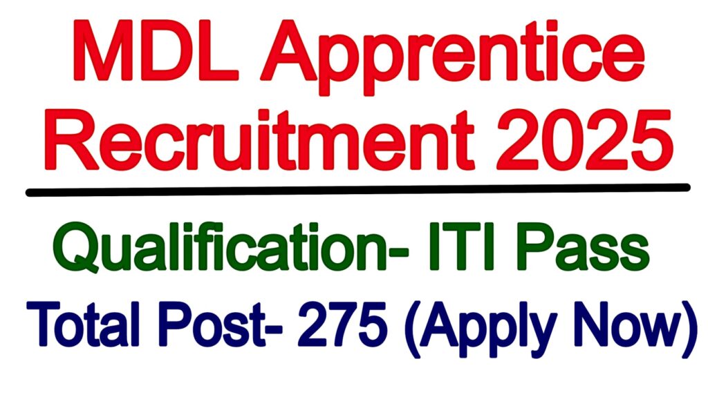MDL Apprentice Recruitment 2025