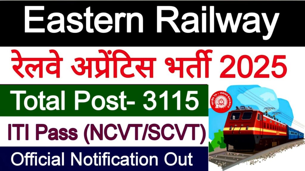 Eastern Railway Apprentice Recruitment 2025