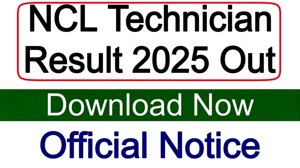 NCL Technician Result 2025