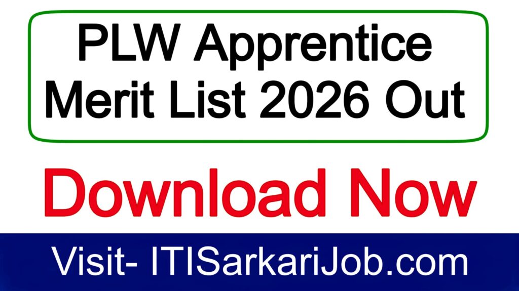 PLW Apprentice Merit List 2026