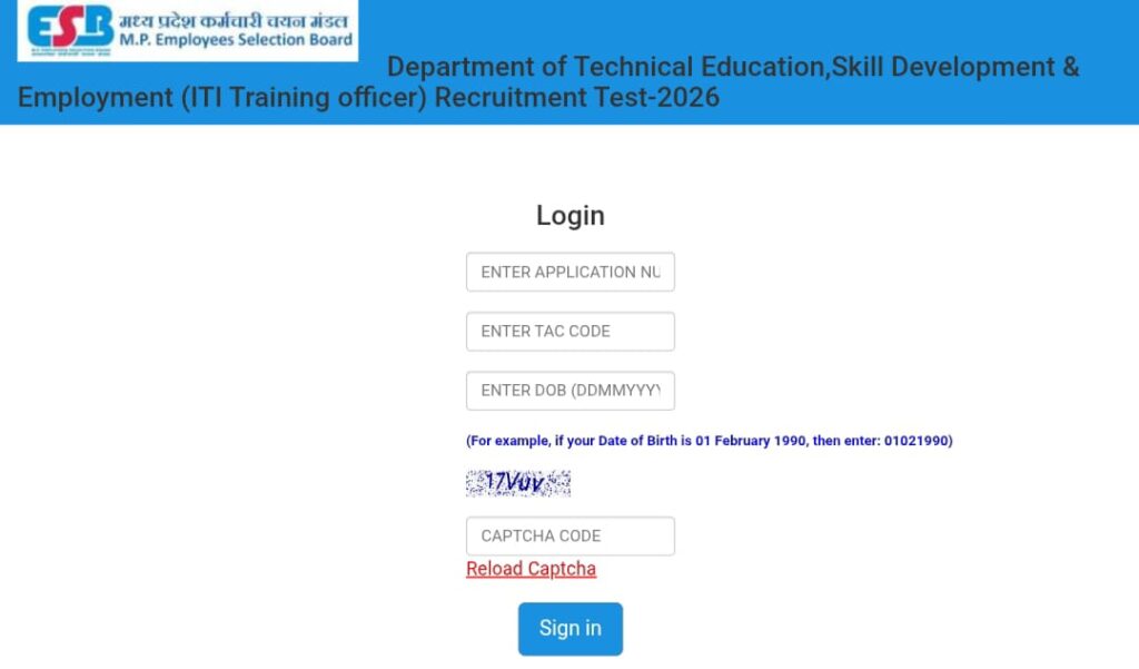 How To Download MP ITI Training Officer Answer Key 2026