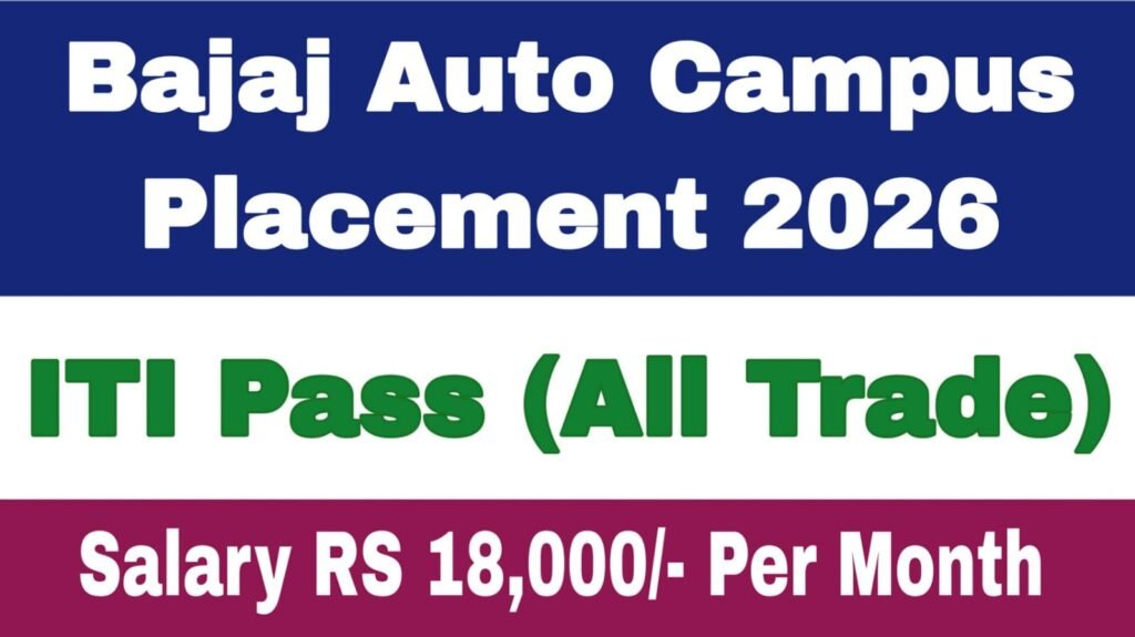 Bajaj Auto Campus Placement 2026