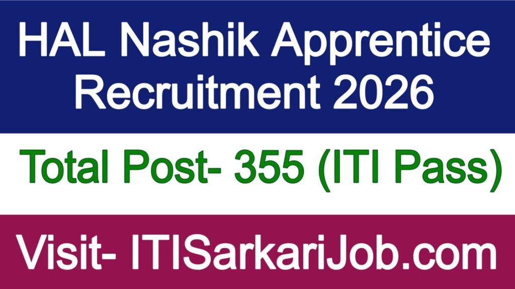 HAL Nashik Apprentice Recruitment 2026