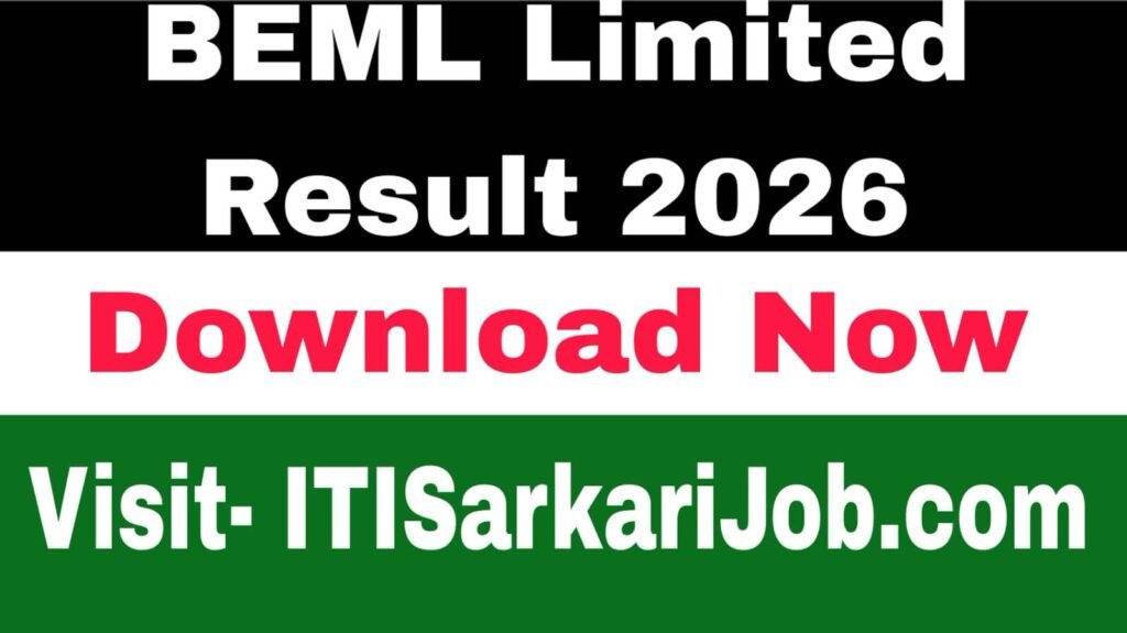 BEML Limited Result 2026