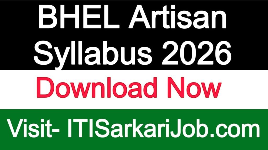 BHEL Artisan Syllabus 2026